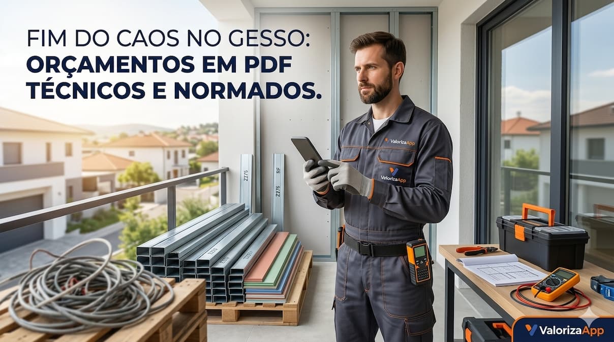 Gestão para prestadores de serviços - Drywall e Gesso